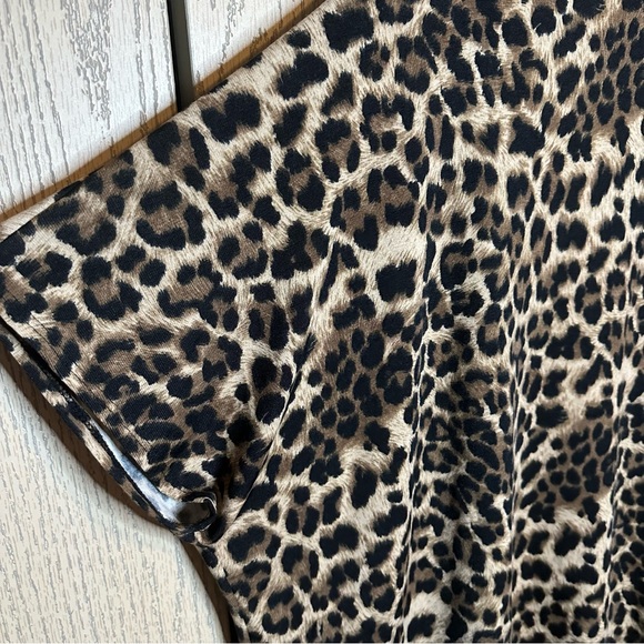 Animal Print Kimono Cardigan with Fringe. Soft Comfy Chic - Picture 10 of 10